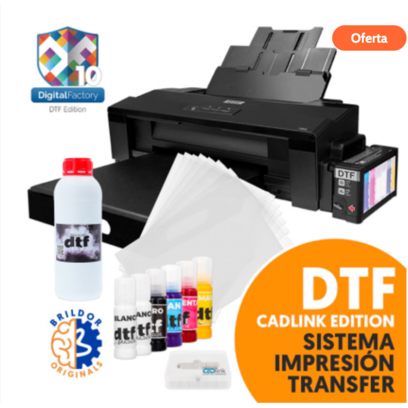 Sistema de impresión por transfer DTF - CADlink Edition